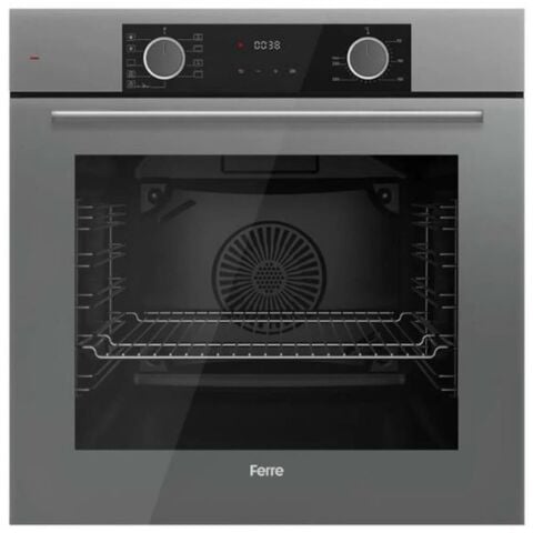 Ferre Fryart Gri Set ( D102 Gri Davlumbaz -SS208 Gri Ocak- XE63CPR Fryart Gri Fırın)
