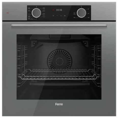 Ferre Fryart Gri Set ( D102 Gri Davlumbaz -SS208 Gri Ocak- XE63CPR Fryart Gri Fırın)