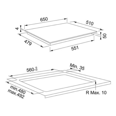 Franke FMA 654 I F Bk Maris İndüksiyonlu Ankastre Ocak