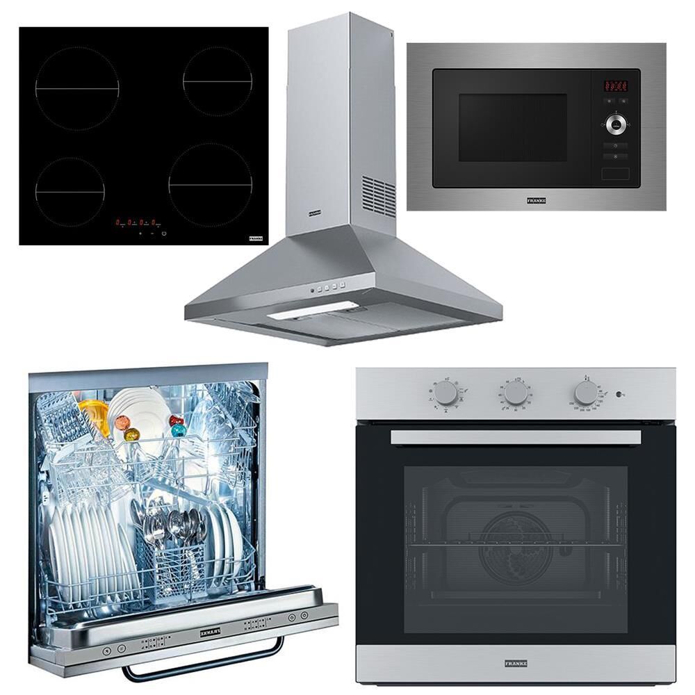 FRANKE İNOX ANKASTRE SET (FDL 6165 - FRSM 604 - FSL 82 H XS - FDW 614 - FSL 20 XS)