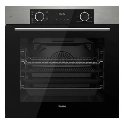 Ferre Fryart Siyah Set ( D100 T Tipi Siyah Davlumbaz-SS205 Siyah Ocak- XE63MI Fryart İnox Fırın)