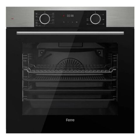 Ferre Fryart Siyah Set ( D100 T Tipi Siyah Davlumbaz-SS205 Siyah Ocak- XE63MI Fryart İnox Fırın)