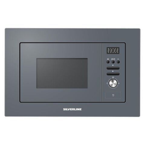 Silverline MW9018S02 GRİ Mikrodalga Fırın
