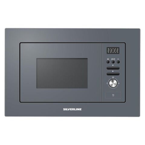 Silverline MW9018S02 GRİ Mikrodalga Fırın
