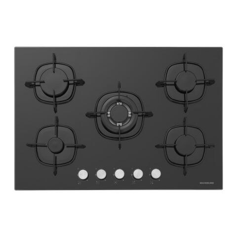 Silverline Siyah Ankastre Set (3457 Soho, CS5365B01, BO6505B01)