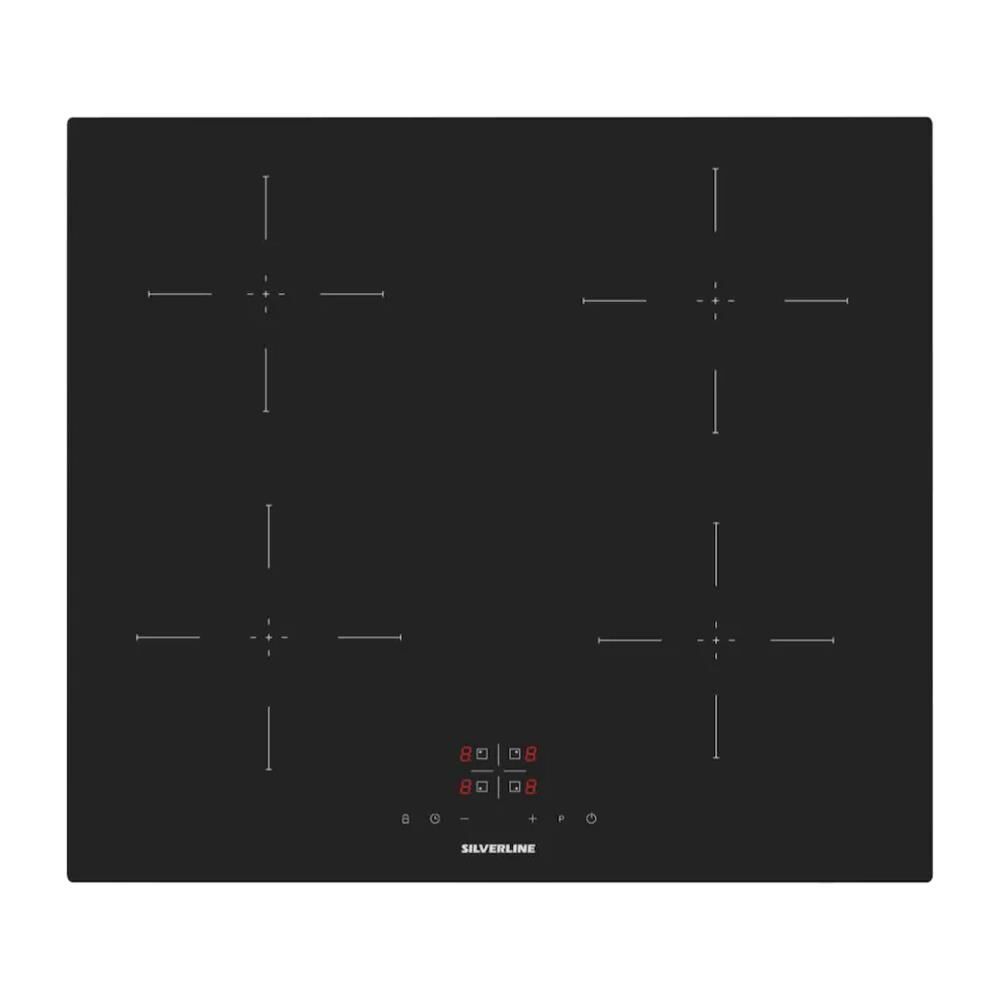 Silverline IH5445B02 İndüksiyonlu Siyah Ankastre Ocak