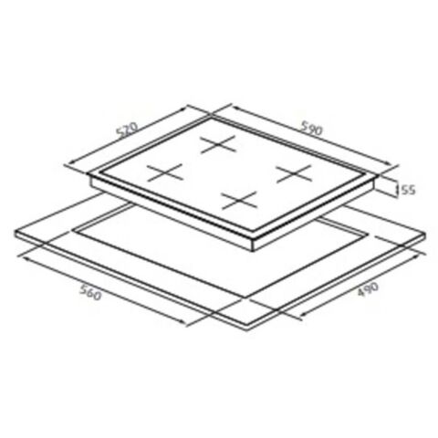 Silverline IH5445B02 İndüksiyonlu Siyah Ankastre Ocak
