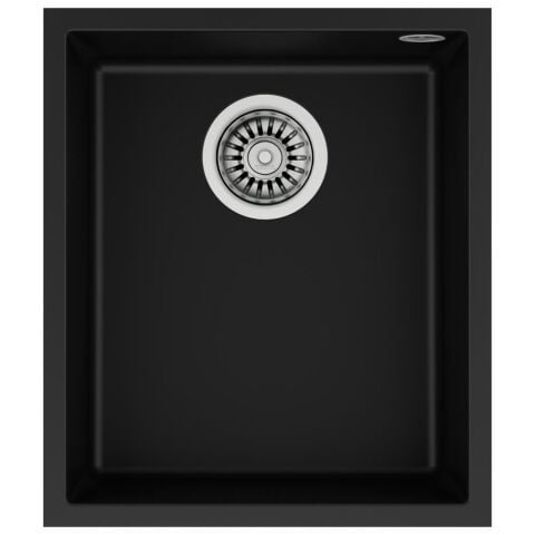 Teka Square 34.40 TG Siyah Granit Evye