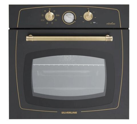 Silverline RS6235B03 Siyah 8F Rustik Ankastre Fırın