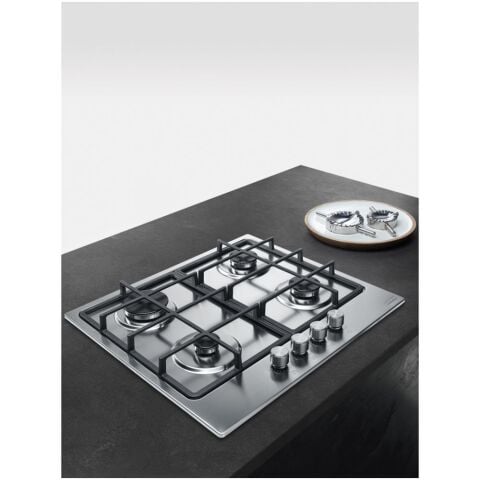 Franke FHSM 604 4G XS C Döküm Izgaralı İnox Ocak