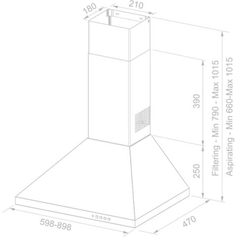 FRANKE LINFA FDL 9165 XS/ 900 İNOX DAVLUMBAZ