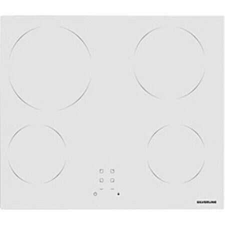 Silverline VC5355W01 Beyaz Vitroseramik Elektrikli Ankastre Ocak