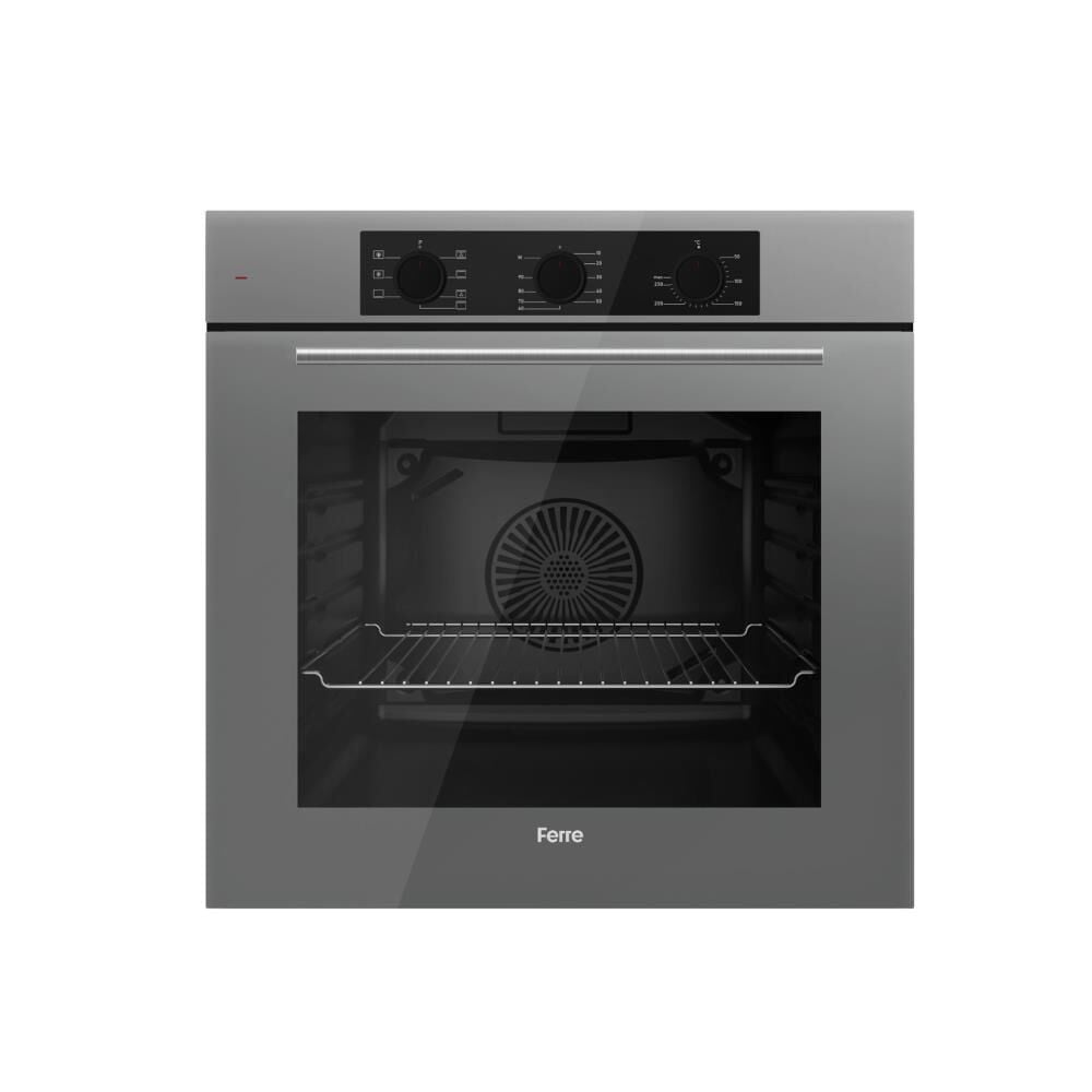 Ferre QBL62CPR Gri Ankastre Fırın
