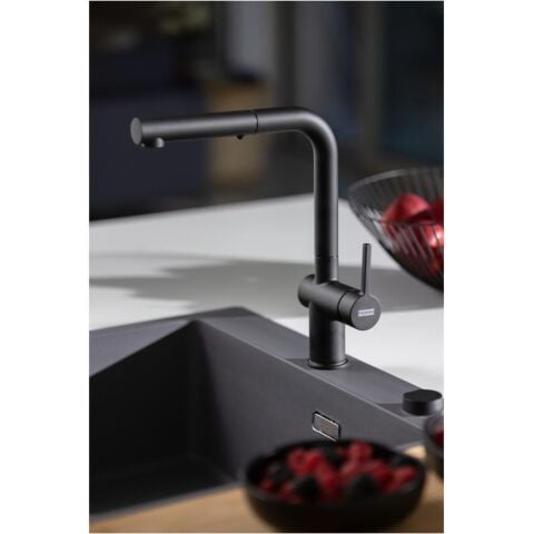 Franke Active Plus Metalic Doccia DuşlamalıI MATT BLACK Evye Bataryası