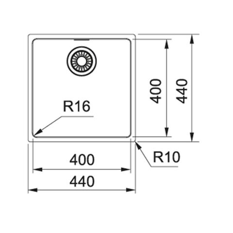 Franke Çelik Evye Maris Mrx 110-40 Paslanmaz Çelik Evye