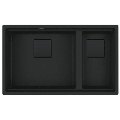 Franke KNG 120 MATT BLACK Granit Evye