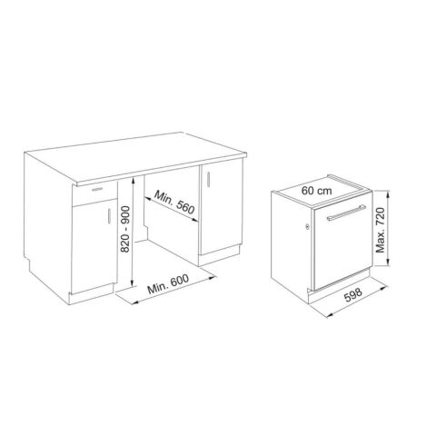 Franke FDW 614 D10P Tam Ankastre Bulaşık Makinesi