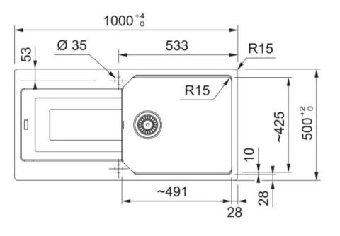 Franke Urban UBG 611-100 Slate Grey Granit Evye Active Plus Doccia 2.0 Batarya Set