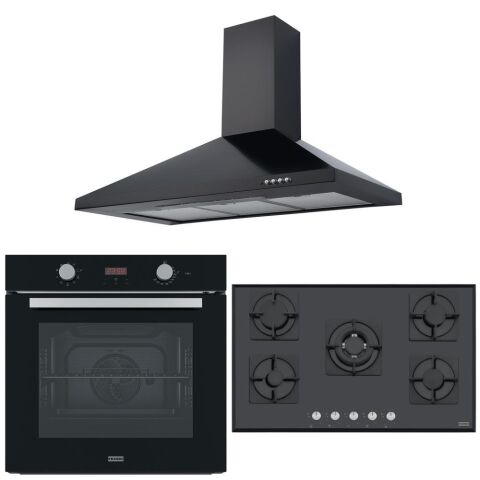 Franke Ankastre Set (FDL 965 BK Davlumbaz - FHNS 905 BK Ocak - FSL 86 BK Fırın)