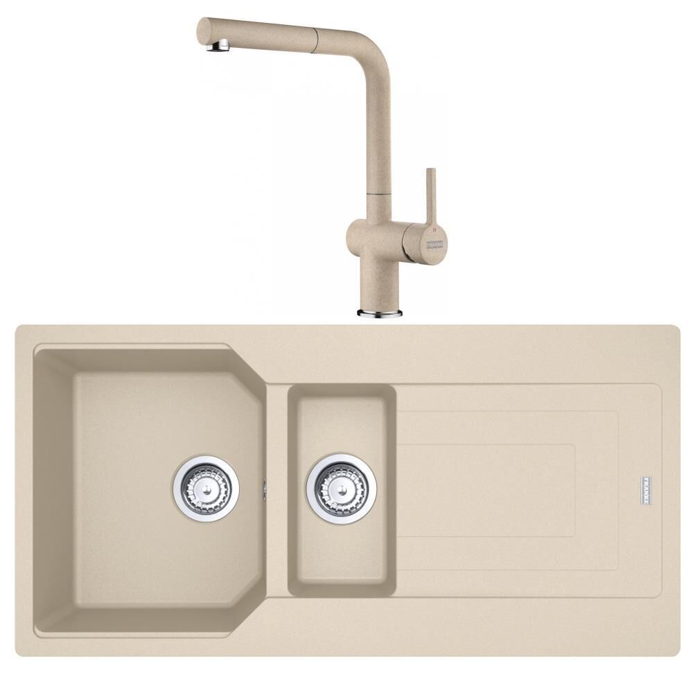 Franke Urban UBG 651-100 Avena Granit Evye - Active Plus Doccia 2.0 Avena Batarya Set