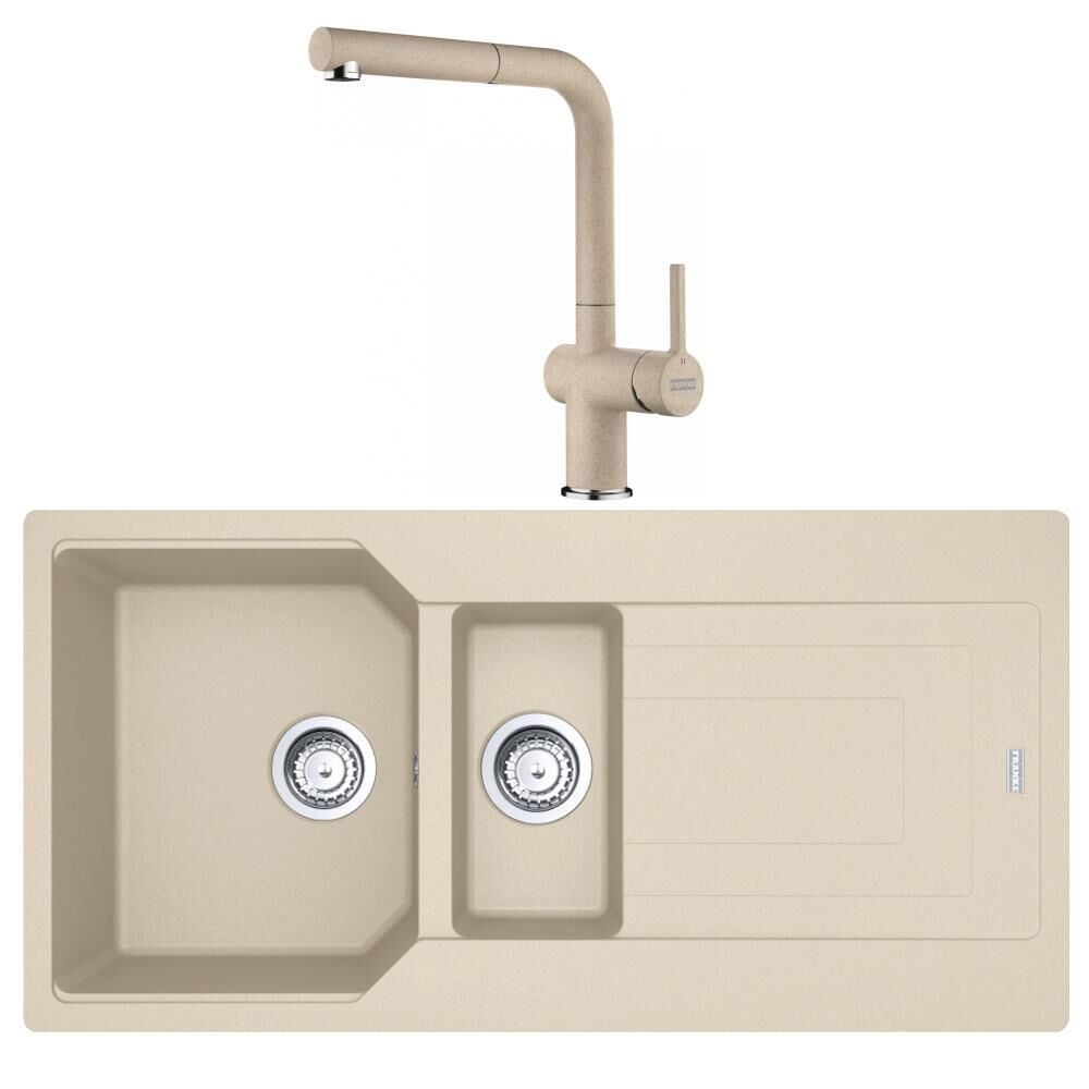 Franke Urban UBG 651-100 Avena Granit Evye - Active Plus Doccia 2.0 Avena Batarya Set