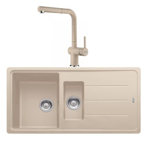 Franke Basis BFG 651 Avena Granit Evye Active Plus Doccia 2.0 Batarya Set