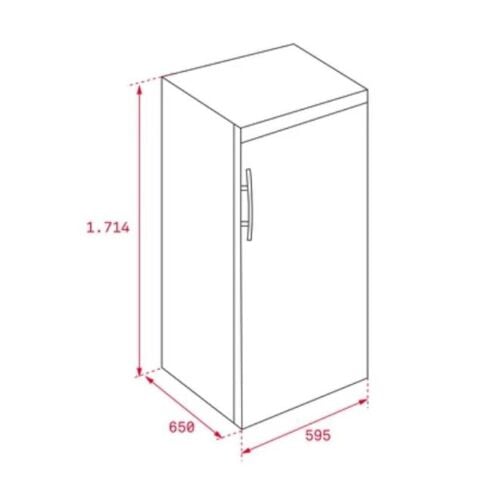 Teka RSF 43250 SS EU 7 Çekmeceli No Frost Derin Dondurucu