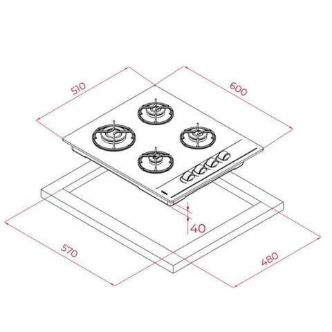 Teka CHEF 5 Siyah Ankastre Set ( HAK 625 BK BÖREK ŞEFİM - GBE 64002 BK -  ATV 60 BK )