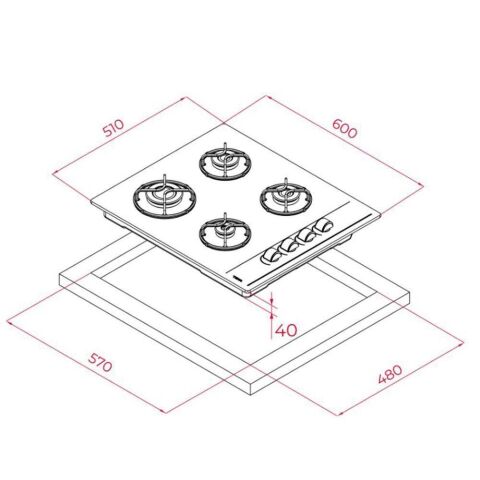 Teka CHEF 5 Siyah Ankastre Set ( HAK 625 BK BÖREK ŞEFİM - GBE 64002 BK -  ATV 60 BK )