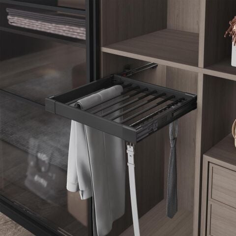 Starax S-6206A Yan Bağl.Tls.Ray.Antrasit Pantolonluk 70 Cm