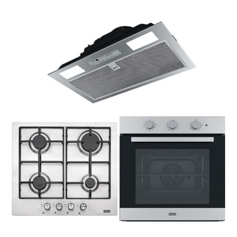 Franke Ankastre Set (Fbı 525 GR/500 Aspiratör - Fhnl 604 4g Xs E Ocak - Fsl 82 H Xs Fırın)