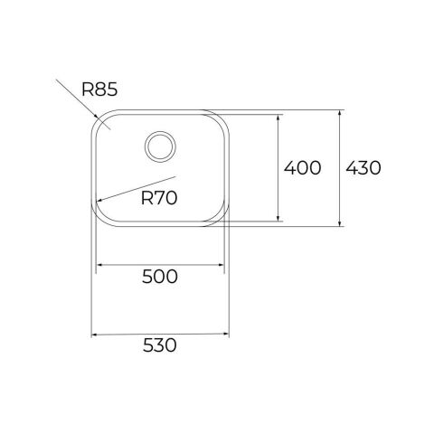 Teka BE 50.40 1B Çelik Evye (BE 50.40 MAX)
