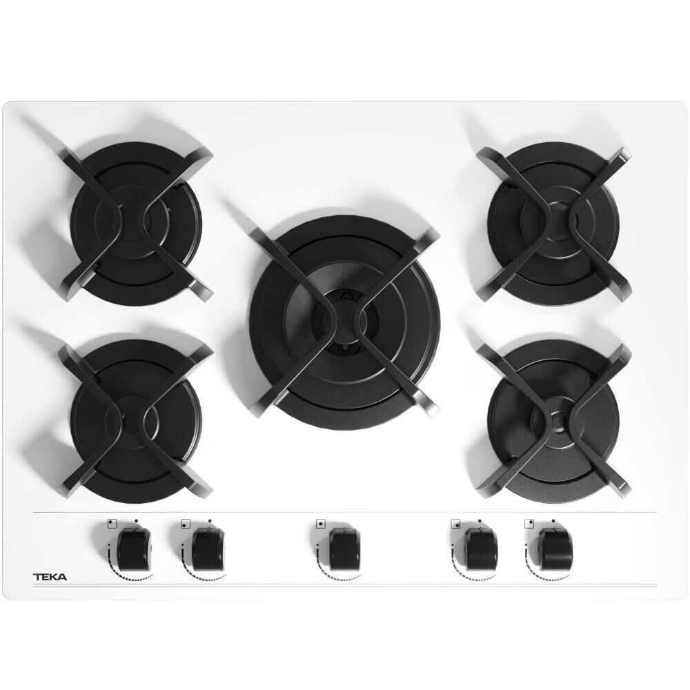 Teka GBC 75030 KBC WH Beyaz Döküm Izgaralı Ocak