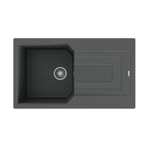 Blackstone BABİL 86X50 Cm Gri Granit Evye