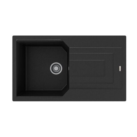 Blackstone BABİL 86X50 Cm Siyah Granit Evye